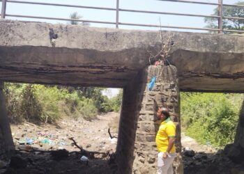 चोंढी पूल मोजतोय शेवटची घटका