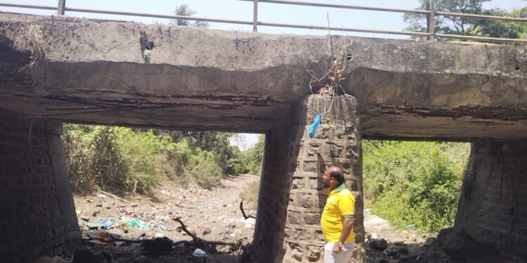 चोंढी पूल मोजतोय शेवटची घटका