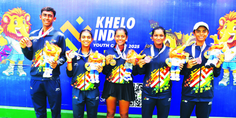 टेनिसमध्ये महाराष्ट्राचा पदकांचा चौकार