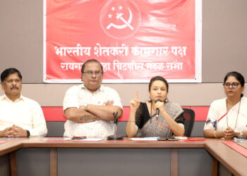 नुकसानग्रस्तांना तात्काळ आर्थिक मदत द्या; शेकापची मागणी