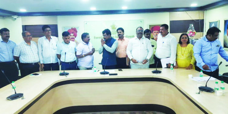 कास्टट्राईब कर्मचारी संघटनेची सभा