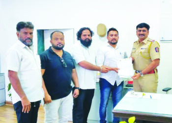 अनधिकृत गुटखाविरोधात निवेदन