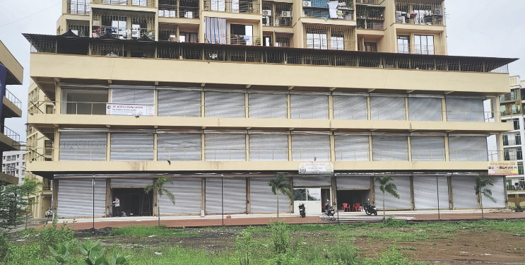 कोल्हारे ग्रामपंचायत भाड्याच्या जागेवर