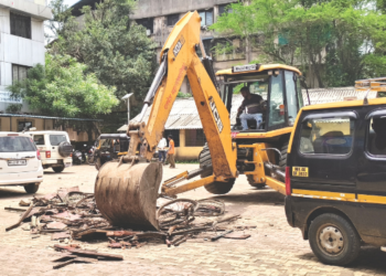 अतिक्रमण विभागाची हातगाड्यांवर कारवाई