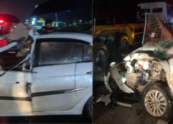 खांबजवळ भीषण अपघात; एकाचा मृत्यू