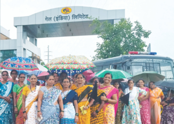 गेल कंपनी प्रशासनाविरोधात प्रकल्पग्रस्तांचा लढा सुरू