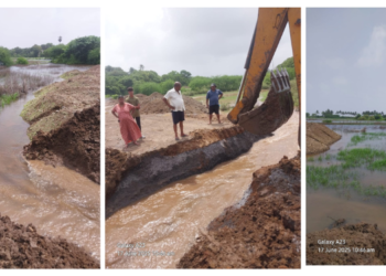 मिळकतखार अनधिकृत भरावाचा शेतकऱ्यांना फटका