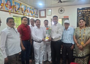 केगाव ग्रामपंचायतीवर लाल बावटा