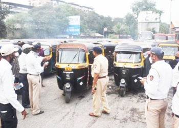 रिक्षाचालकांच्या बेशिस्तीला ‘ब्रेक’