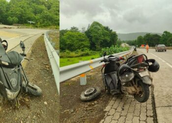 सुकेळी खिंडीत मोटारसायकल अपघात; तरुणाचा जागीच मृत्यू