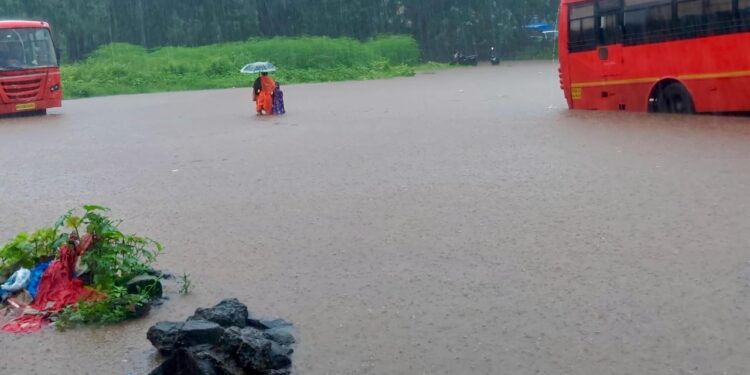 रायगडात पावसाचे धूमशान! अतिवृष्टीमुळे जनजीवन विस्कळीत