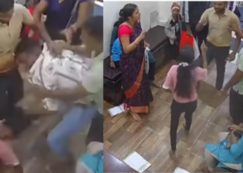 परप्रांतीयाकडून रिसेप्शनिस्ट तरुणीला मारहाण