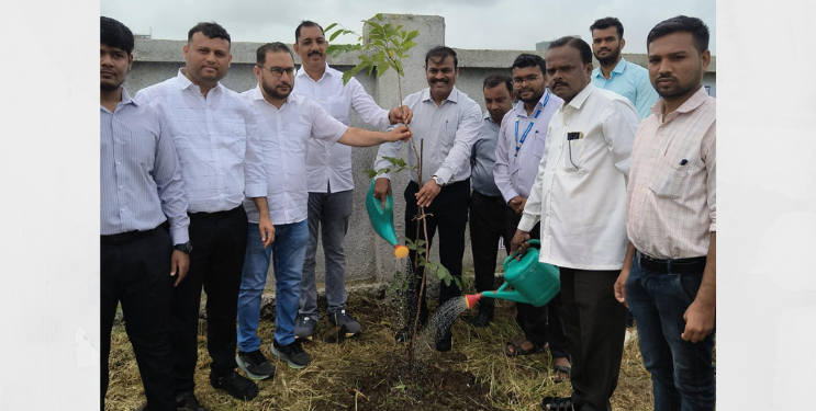 पनवेल महानगरपालिकेच्यावतीने वृक्षारोपण