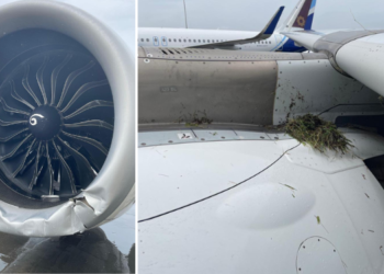 मुंबई विमानतळावर विमानाचा अपघात