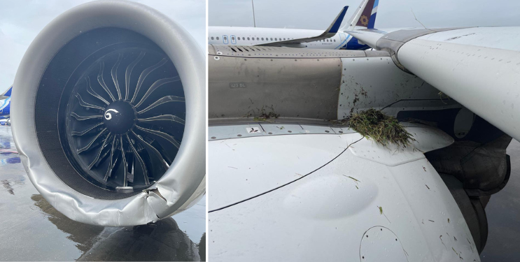 मुंबई विमानतळावर विमानाचा अपघात