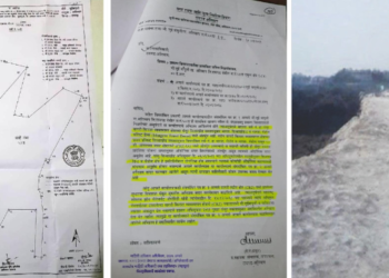सरकारजमा जमिनीवर जेएसडब्ल्यू कंपनीचे अतिक्रमण