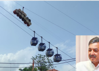 रायगड रोप-वेच्या अतिक्रमणाची जबाबदारी पुरातत्व विभागाची