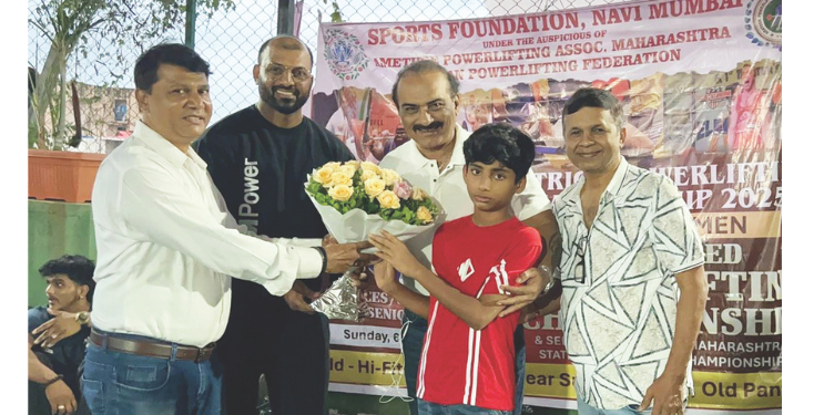 जिल्हा पॉवरलिफ्टिंग चॅम्पियनशिप उत्साहात