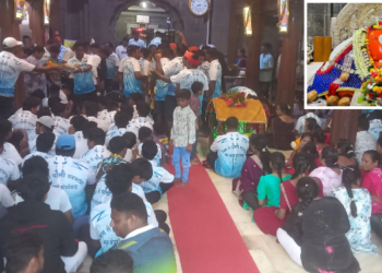 पालीत भक्तांची मांदियाळी