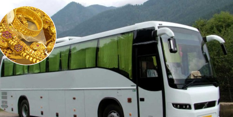 खासगी बसमध्ये शिक्षिकेच्या दागिन्यांची चोरी