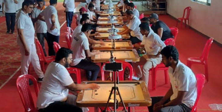 जिल्ह्यातील 168 कॅरम खेळाडूंचा सहभाग