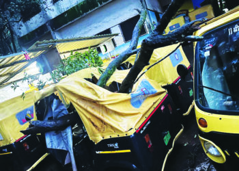 ई-रिक्षावरील नैसर्गिक आपत्तीची भरपाई द्यावी; चालकांची मागणी