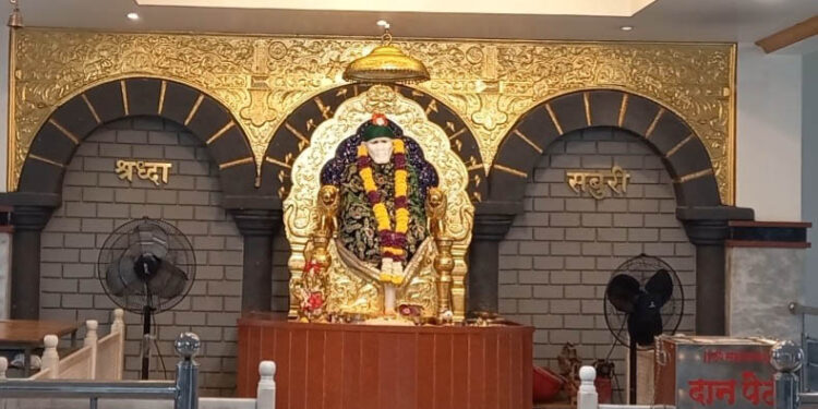 पेण येथील साई मंदिरात चोरी