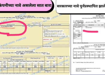जेएसडब्ल्यूच्यानावे असलेला सातबारा रद्द