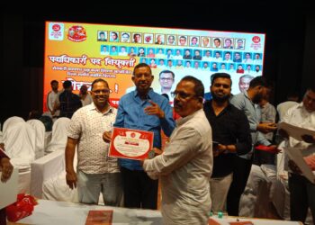 पनवेल शहराध्यक्षपदी दिलीप कदम