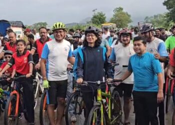 खालापूरात सायकलथॉन स्पर्धा उत्साहात