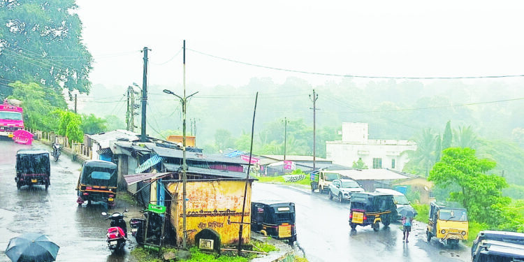 तालुक्यातील नद्यांच्या पातळीत वाढ