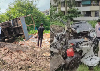 भीषण अपघात! ट्रकच्या धडकेत दोघांचा मृत्यू