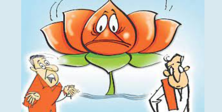 पेणमध्ये भाजपचे नाट्य मानापमान