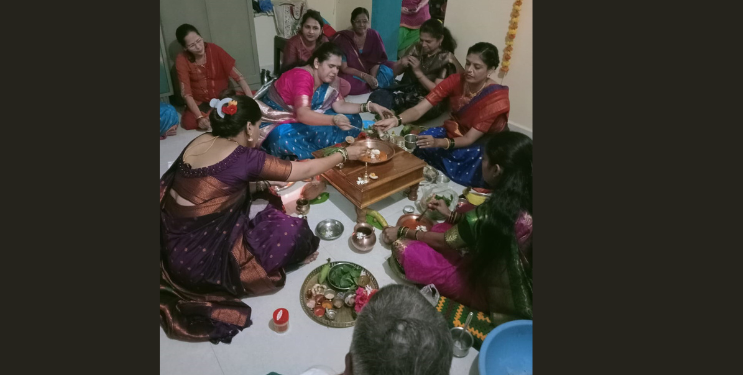 नवविवाहित महिलांची मंगळागौर