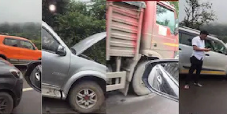 खोपोली घाटात शेकडो गाड्या पडल्या बंद