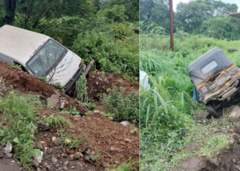 जुना मुंबई-पुणे महामार्गावर अपघात; रिक्षा, कारसह अनेक वाहनांचा चुराडा