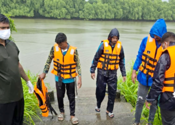 अंबा नदीत वाहून गेलेल्या अनवर शेखचा मृतदेह सापडला