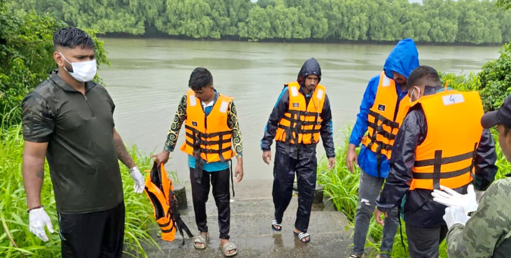 अंबा नदीत वाहून गेलेल्या अनवर शेखचा मृतदेह सापडला