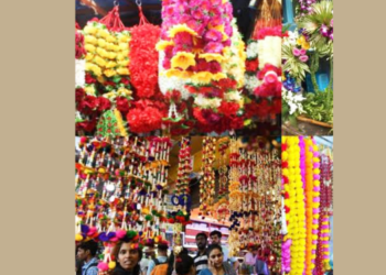 रेवदंड्यात गणेशोत्सवानिमित्त खरेदीला उधाण