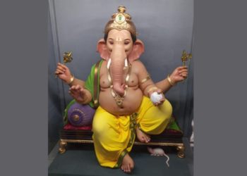 आज बाप्पाची प्राणप्रतिष्ठा