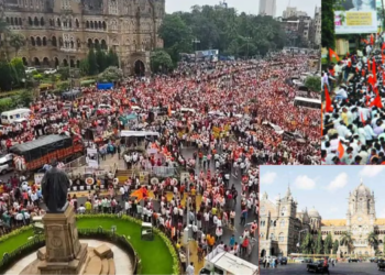 मराठा मोर्चामुळे मुंबईत वाहतूक कोंडी