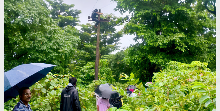 ऐन गणेशोत्सवात सुधागडमध्ये आठ तास वीजपुरवठा खंडित