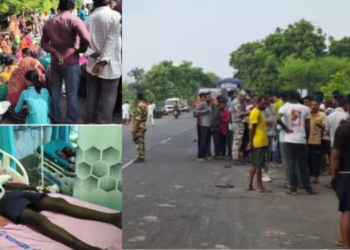 भीषण अपघात! मॉर्निंग वॉकसाठी गेलेल्या सहा मुलांना ट्रकने चिरडले