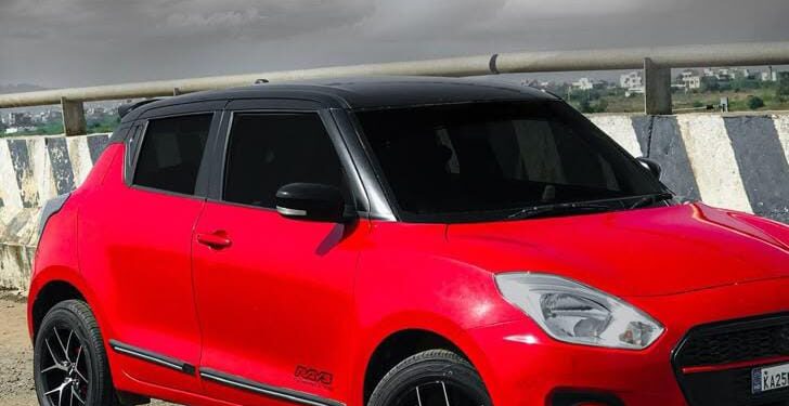 भरधाव स्विफ्ट कारवर कारवाई