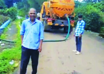 नदीत दूषित सांडपाणी सोडल्याप्रकरणी गुन्हा