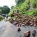 नेरळ- माथेरान घाटात दरड कोसळली