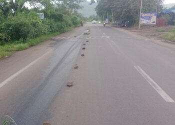 कुंडलिका नदीपात्रात घातक रसायन सोडून चालकाचे पलायन