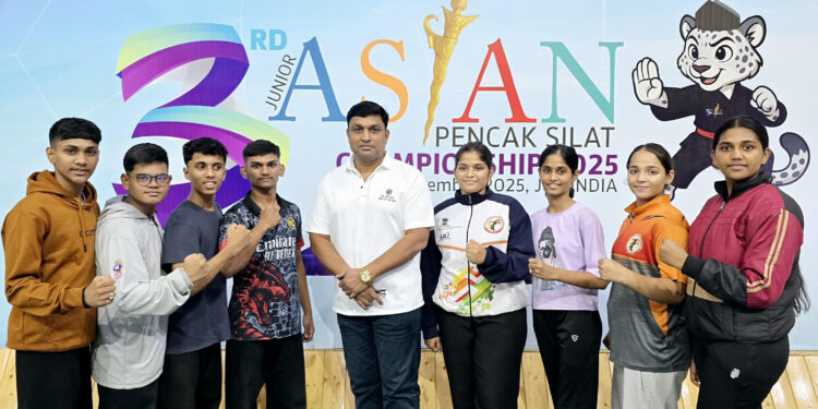 ज्युनियर पिंच्याक सिलॅट स्पर्धेचे आयोजन