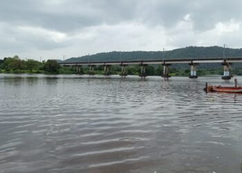 सावित्री खाडी पुन्हा प्रदूषित