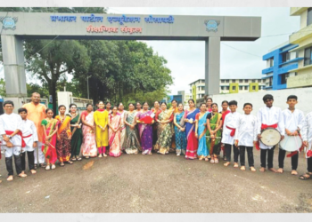 पीएनपी स्कूलमध्ये गणेशोत्सव साजरा